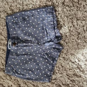 GAP Women's Linen Blend Mid Rise Short. Sz 6